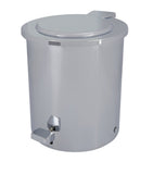 ZODIAC cylinder chrome pedal bin (British brand)