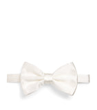 Giorgio Armani large silk pre-tied bowtie - British product