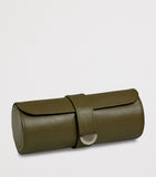 WOLF Vegan Earth Triple Watch Roll, imported from the UK