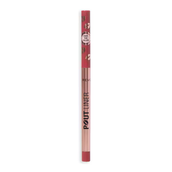 Revolution Lip Liner Burnt Cherry Red, imported from the UK