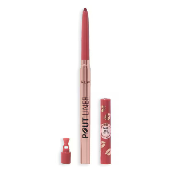 Revolution Lip Liner Burnt Cherry Red, imported from the UK