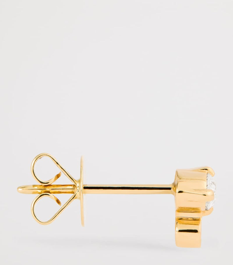 Sophie Bille Brahe Sky single earring with diamonds (British brand)