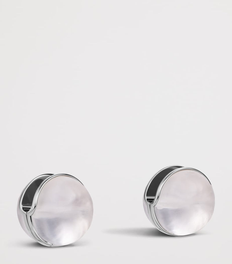 Alaïa glass sphere earrings 3cm, imported from the UK