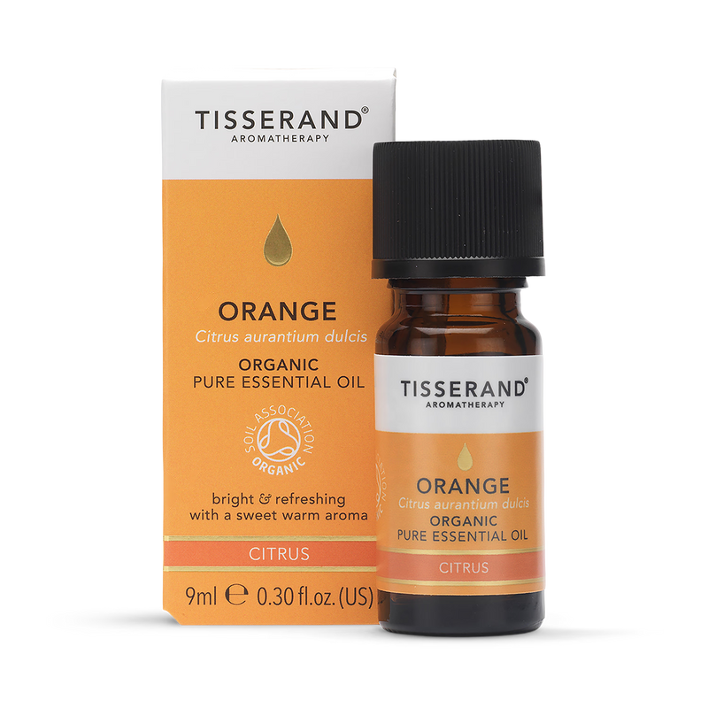 Tisserand organic orange essential oil 9ml (British brand)