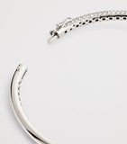 Engelbert white gold and diamond Legacy Knot bangle - British product