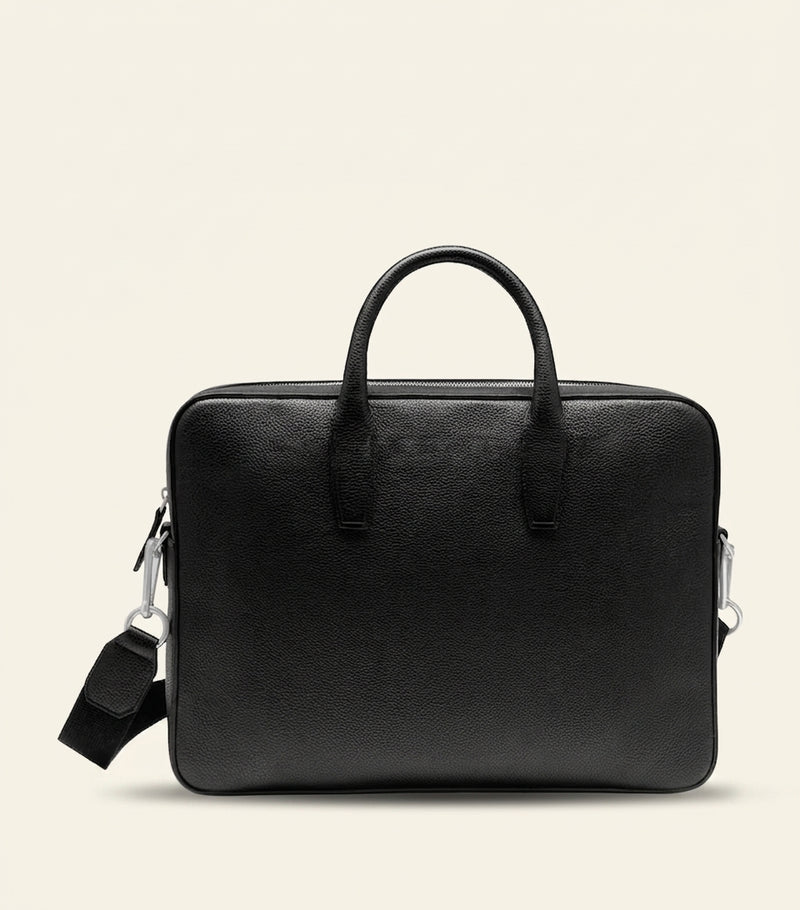 Mulberry Belgrave briefcase in grained leather, imported from the UK