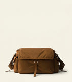 Prada Large Re-Nylon Leather Explore Shoulder Bag, imported from the UK