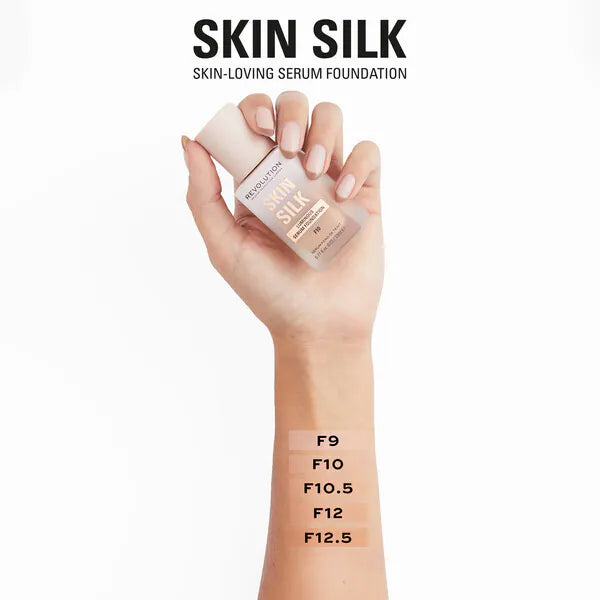 Revolution Skin Silk Serum Foundation F12 (British brand)