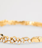 Suzanne Kalan yellow gold diamond bangle, UK version