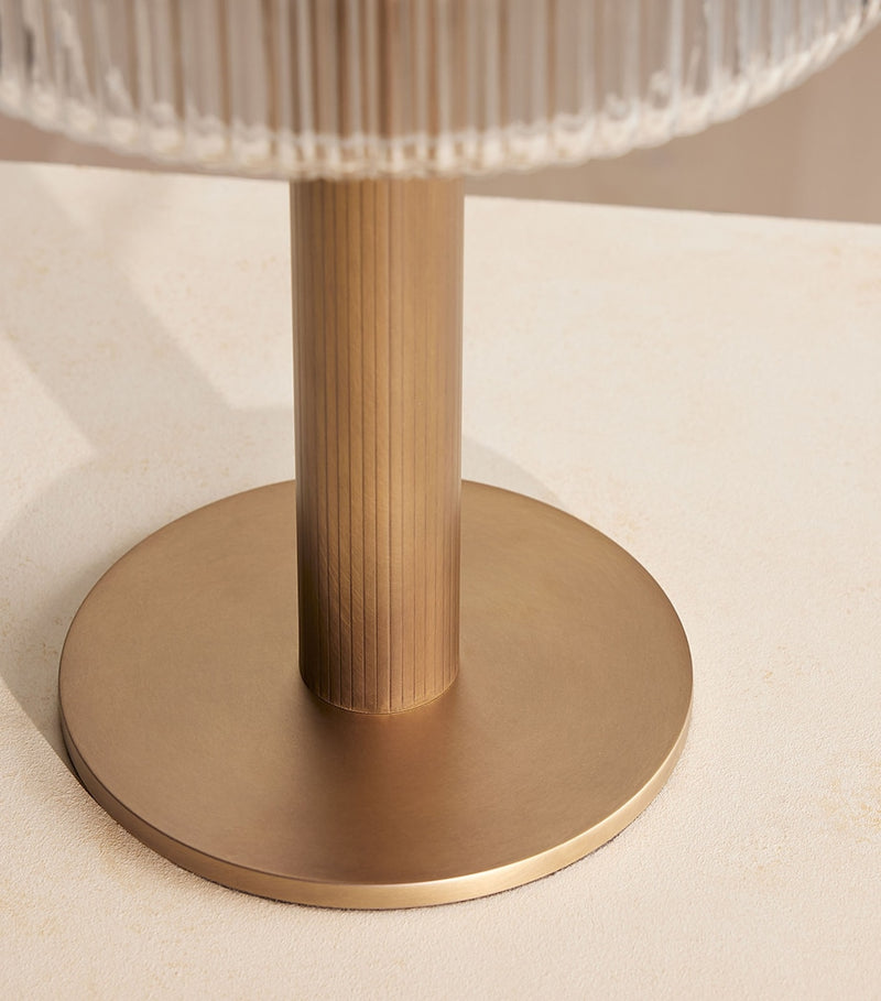 Soho Home brass Renato table lamp (British brand)