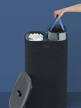 Next Joseph Joseph Black Tota 60 Litre Laundry Separation Basket- Buy online at McGrocer