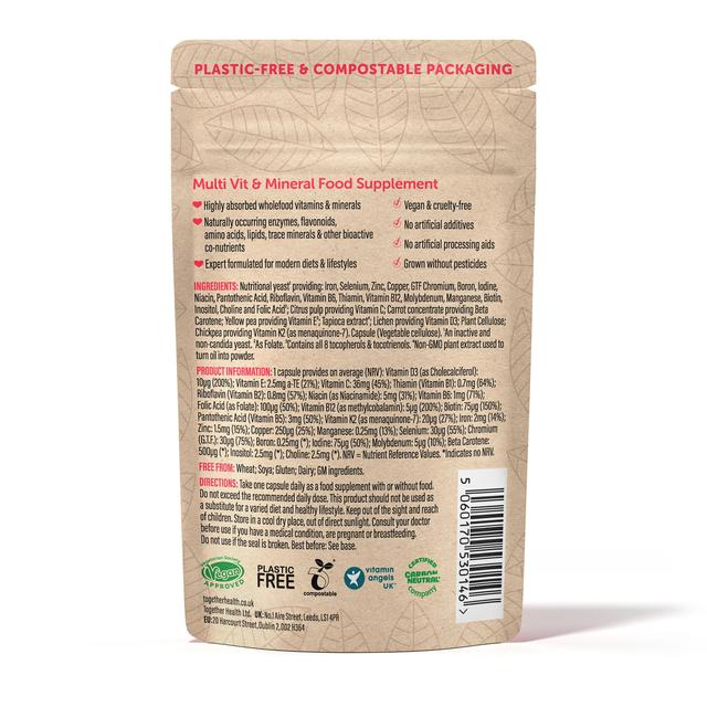 Together Multivitamin & Mineral Capsules 30 per pack GOODS M&S