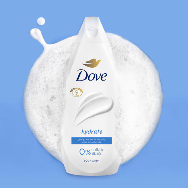 Dove Gentle Nourishing Body Wash 720ml - British product