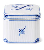 Royal Copenhagen Porcelain Alphabet Bonbonniere, 6x7cm, UK version