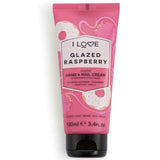 Superdrug I Love Glazed Hand & Nail Cream Raspberry Scented 100ml- Buy online at McGrocer