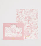 Harrods toile print jotter pad notebook 21x15cm, UK version