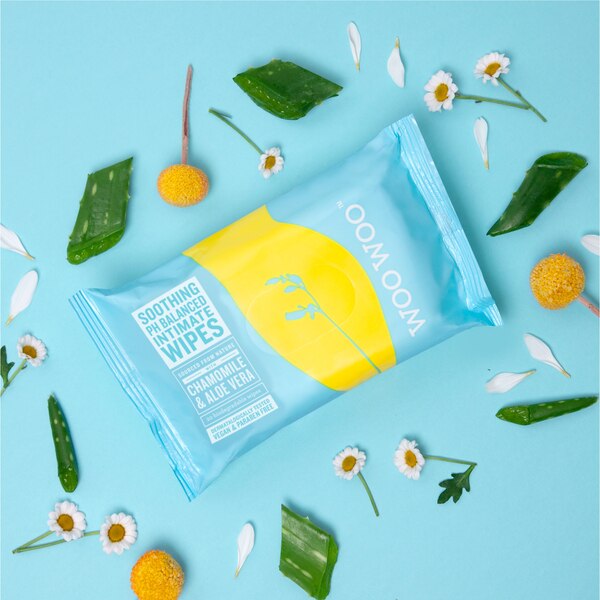 Woo Woo Chamomile & Aloe Vera Intimate Wipes X20 GOODS Superdrug