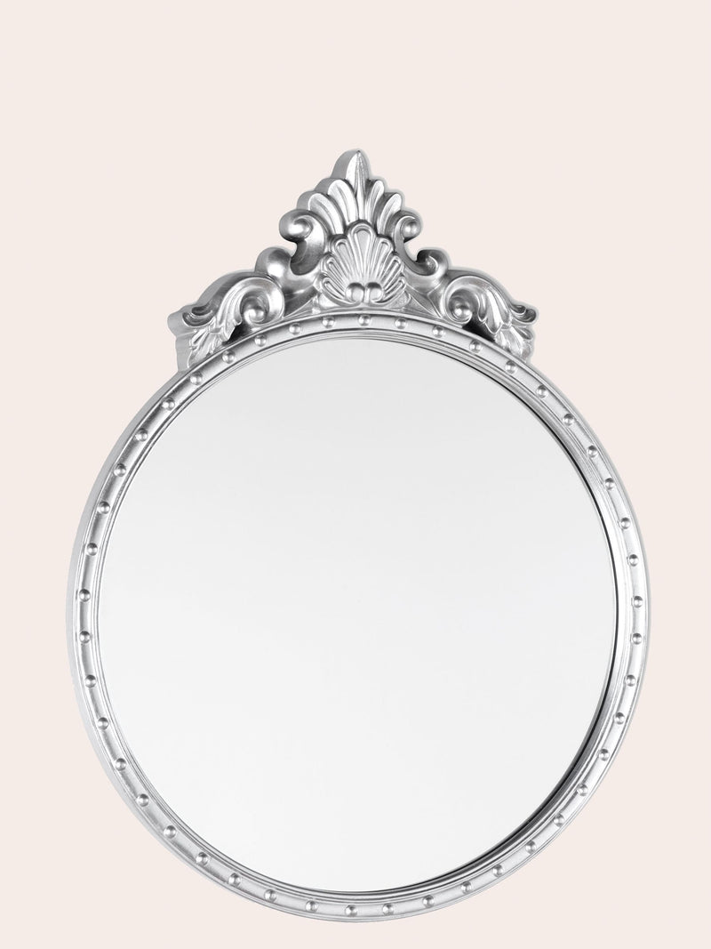 Laura Ashley Silver Overton Ornate mirror 72cm x 58cm, UK version