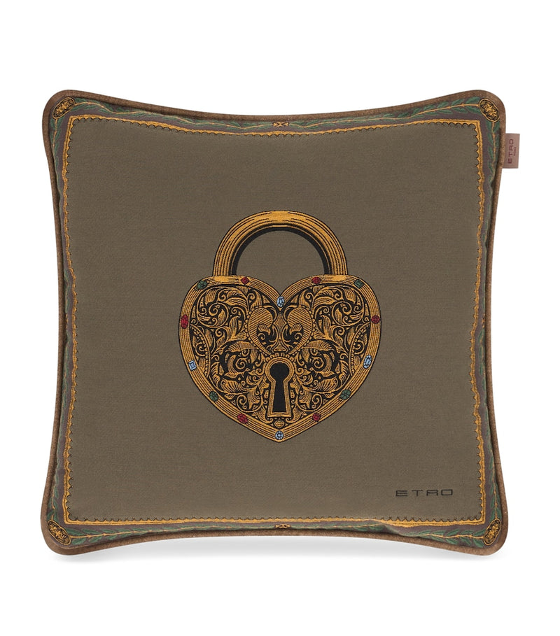 Etro Herald double-sided cushion 45cm (British brand)