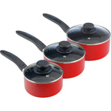 Argos Home 3 piece aluminium pan set, UK version