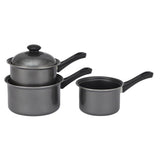 Argos Home Essentials 3 Piece Non Stick Carbon Steel Pan Set- Buy online at McGrocer