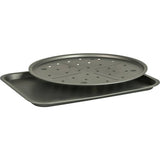 Argos Argos Home 2 Piece Non Stick Pizza Pan & Oven Chip Tray Set- Buy online at McGrocer