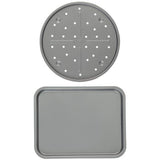 Argos Home non-stick bakeware set pizza pan and chip tray, UK version