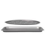 Argos Home non-stick bakeware set pizza pan and chip tray, UK version