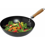 Argos Argos Home 27cm Non Stick Carbon Steel Wok- Buy online at McGrocer