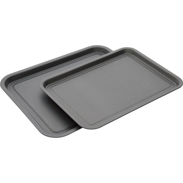 Argos Home 2 piece non stick oven tray set, UK version