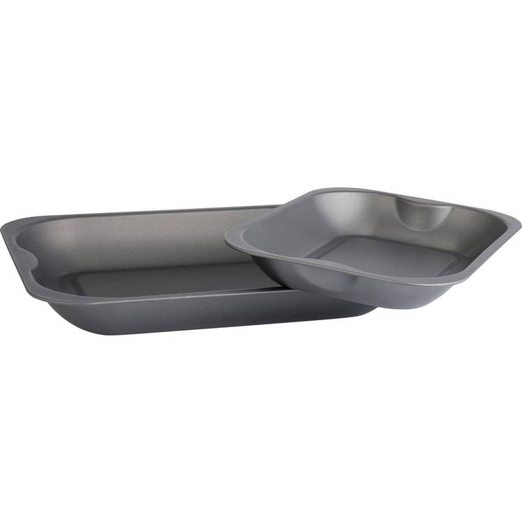 Argos Home non-stick steel roasting tins 2 piece set, imported from the UK
