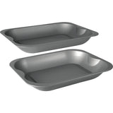 Argos Argos Home 2 Piece Non Stick Steel Roasters Set- Buy online at McGrocer