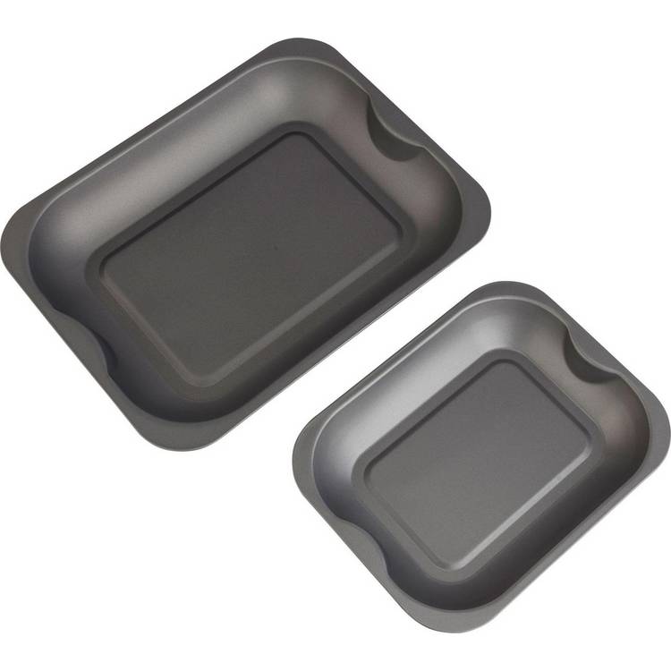Argos Home non-stick steel roasting tins 2 piece set, imported from the UK
