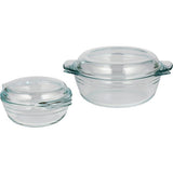 Argos Home glass casserole dish set 2 piece, imported from the UK