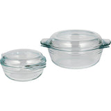 Argos Argos Home 2 Piece Glass Casserole Dish Set 2L and 0.75L- Buy online at McGrocer