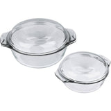 Argos Home glass casserole dish set 2 piece, imported from the UK