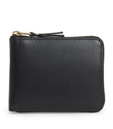 Harrods Comme des Garçons Leather Zipped Wallet- Buy online at McGrocer