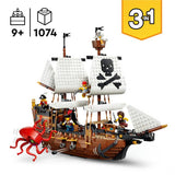 LEGO Creator 3in1 pirate ship toy 1074 pieces - British product