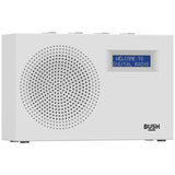Bush Sandy DAB/FM portable radio white (British brand)