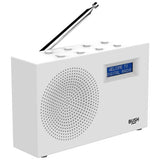 Bush Sandy DAB/FM portable radio white (British brand)