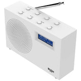 Bush Sandy DAB/FM portable radio white (British brand)