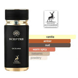 Maison Alhambra Sceptre Oceana Eau de Parfum 100ml, imported from the UK