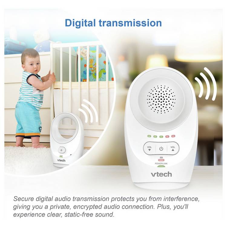 VTech DM1111 audio baby monitor - British product