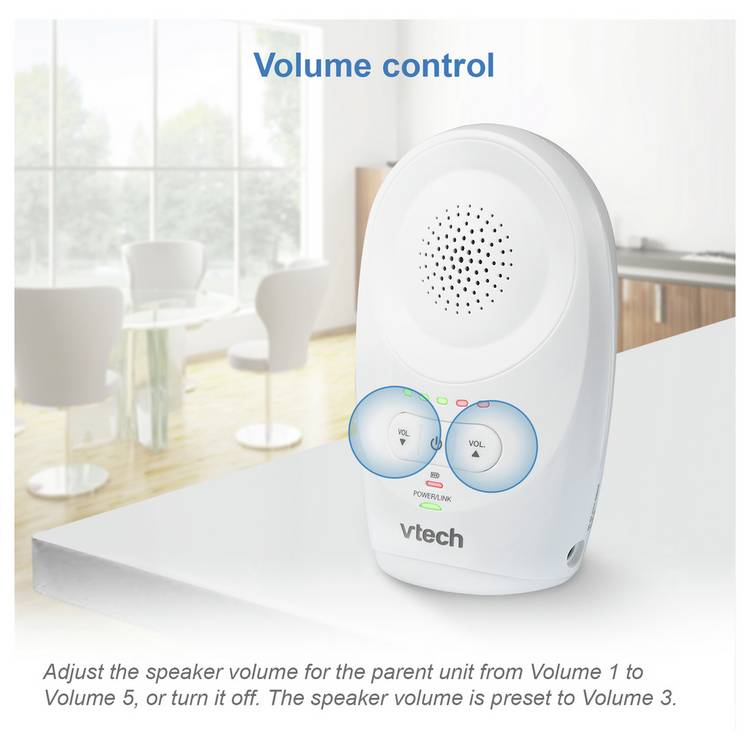 VTech DM1111 audio baby monitor - British product