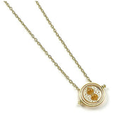 Harry Potter gold tone Time Turner pendant necklace 63.5cm (British brand)