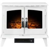Adam Woodhouse white electric freestanding stove 1.8kW (British brand)