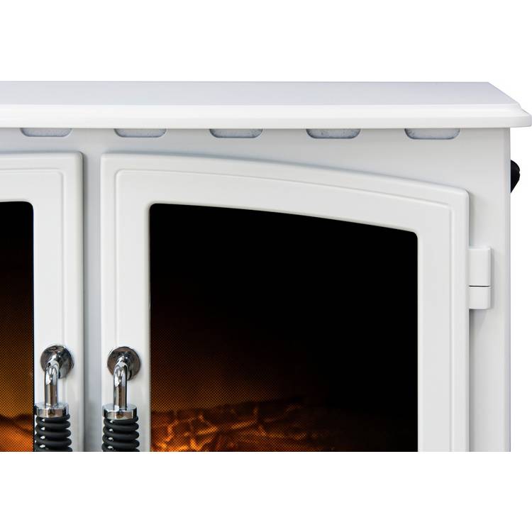 Adam Woodhouse white electric freestanding stove 1.8kW (British brand)