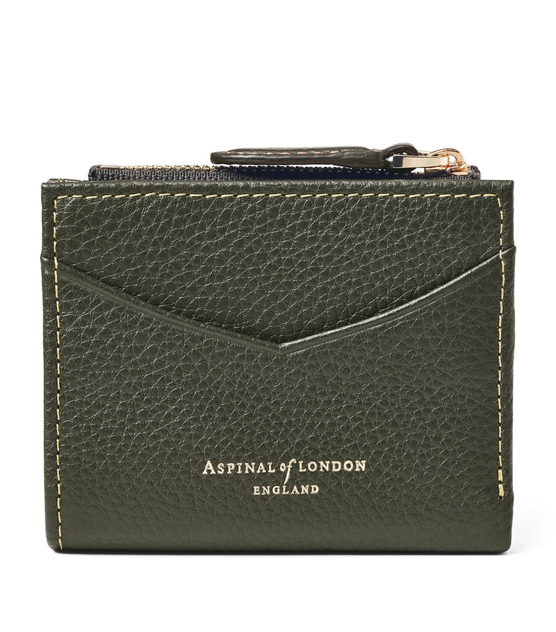 Aspinal of London leather Hudson coin and card holder - British product