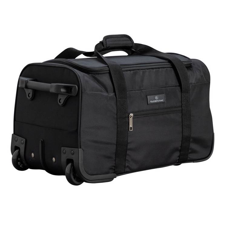 Featherstone 2 Wheel Small Holdall Black, imported from the UK