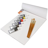 Simply Acrylic Set for children with paints brushes and paper, UK version